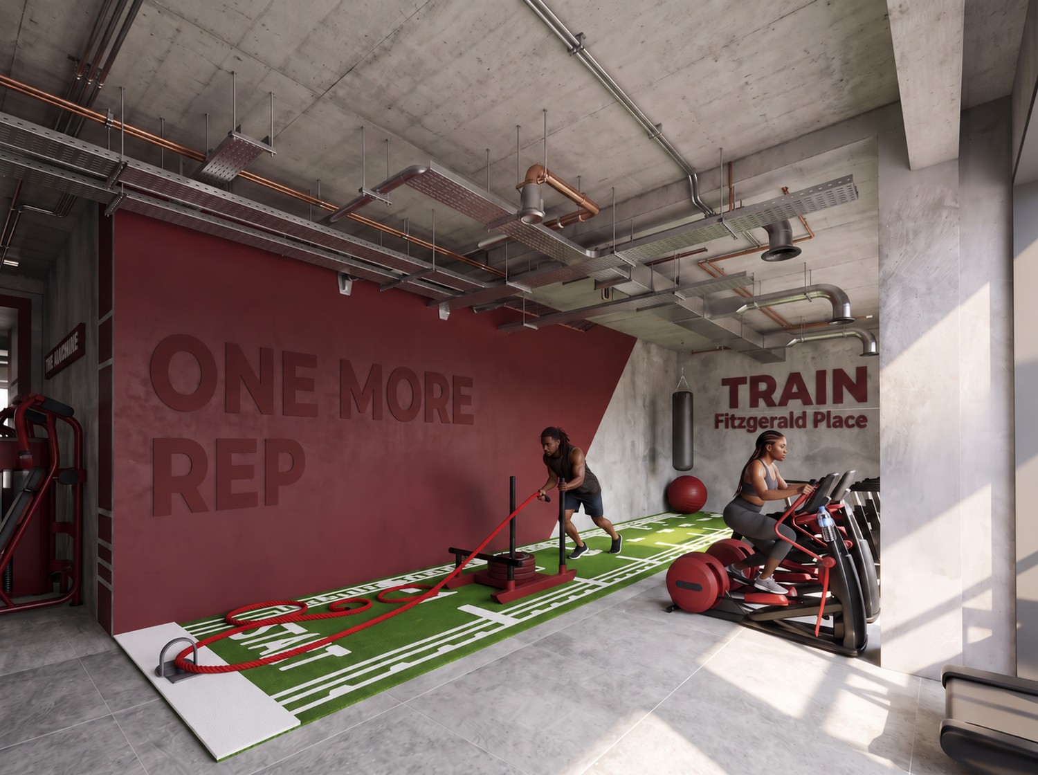 The gym