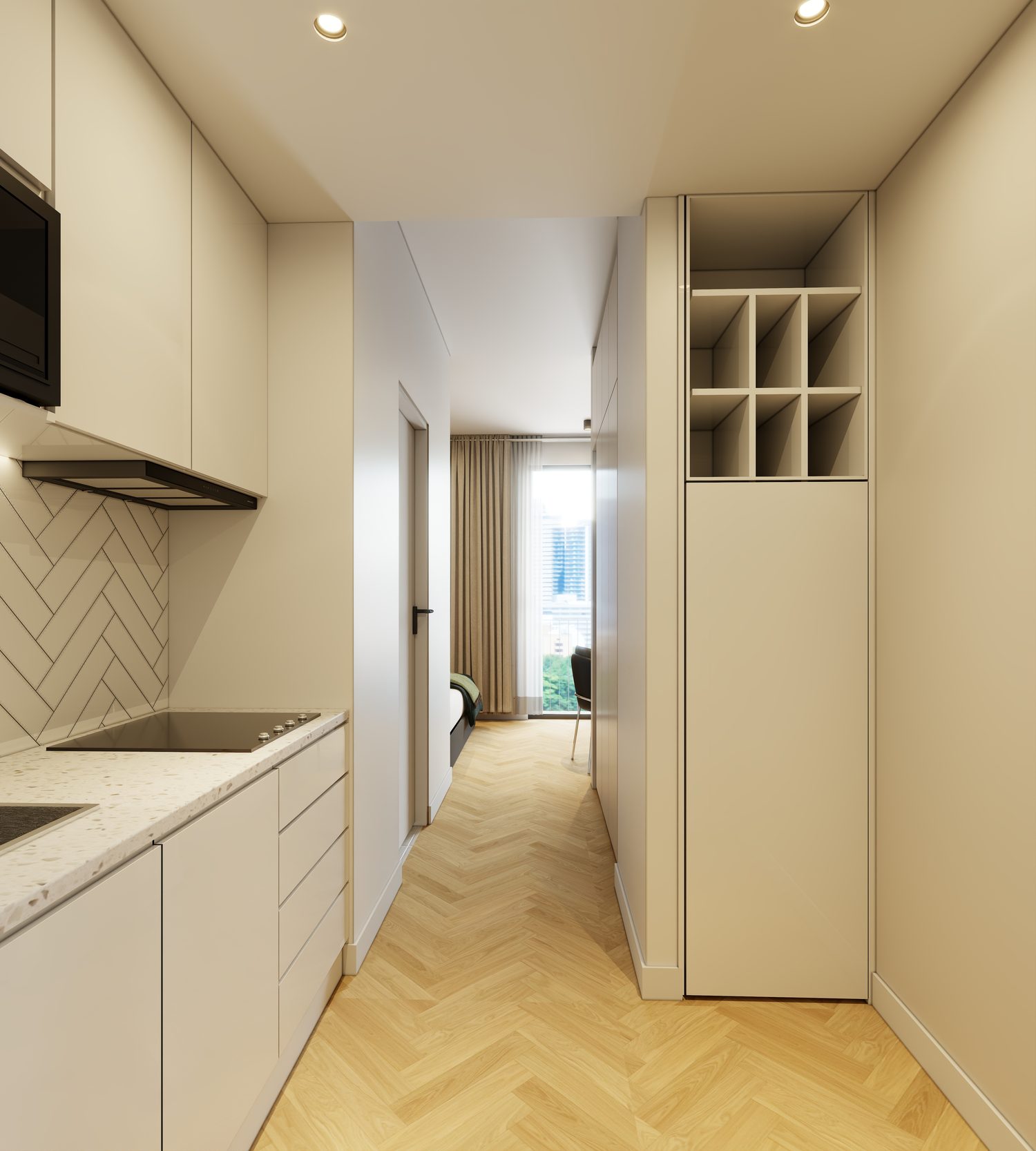 Kitchen & cupboard